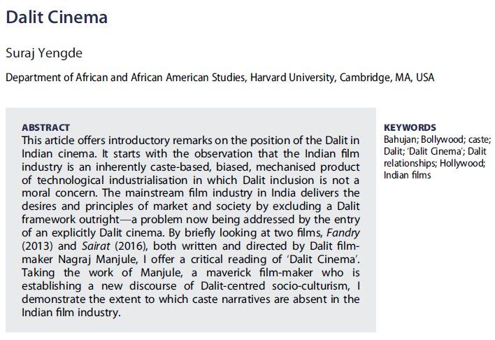 Dalit Cinema