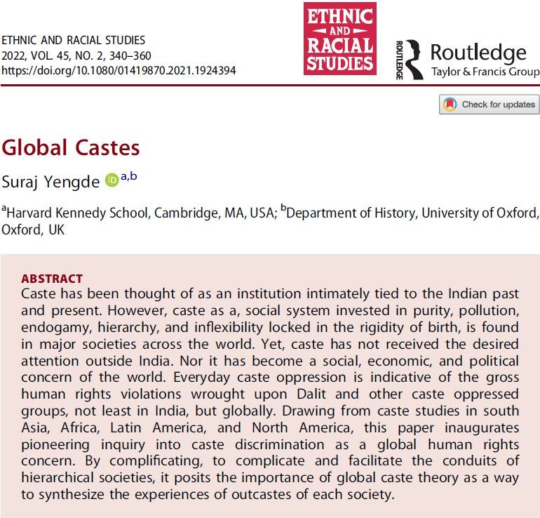 Global Castes