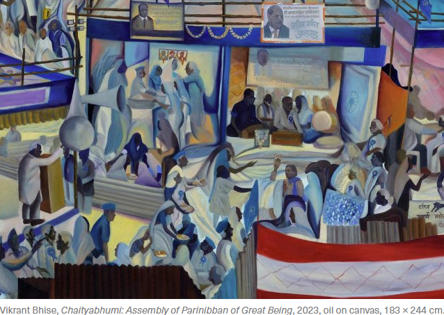 The Dalit Struggle Is a Universal Struggle opinion by Suraj Yengde caste expert for artreview vikrant bhise artwork