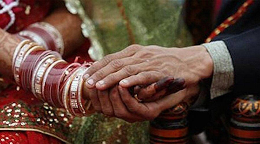 The symbolism of inter-caste marriages